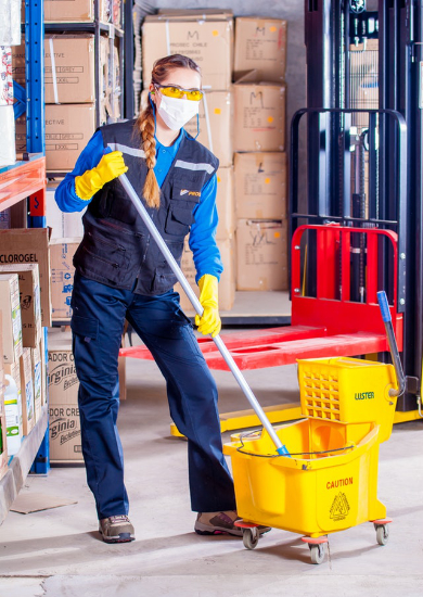 Quiénes somos cleaning services mop